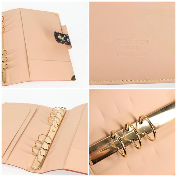 LOUIS VUITTON Multicolor Agenda GM Day Planner Cover Black - Picture 15 of 16